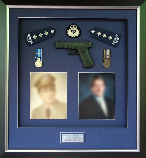 Military Trophies Police Retirement Plaques And Send Off Gifts